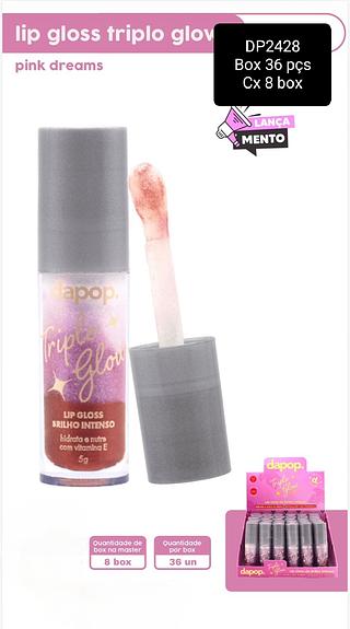 DAPOP LIP GLOSS BOX 36 PÇ