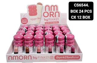 Pink 21 Blush em Bastão box 24 pçs