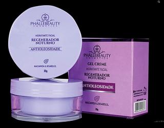 PhalleBeauty Gel Facial Regenerador Noturno box/22pç