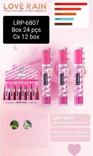 love rain perfume box 24 pç