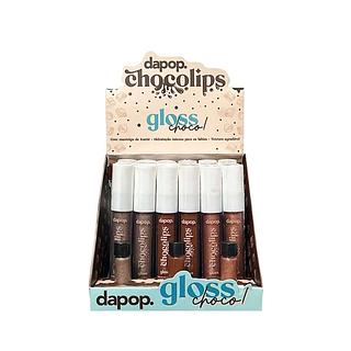 Box Gloss Chocolips C/24 Unidades Dapop - Dp2243a