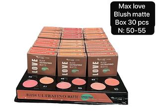 Max Love Blush Ultrafino box 30 pçs