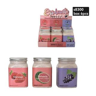 sarahs beauty esfoliante box 6 pç