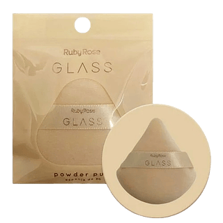 Ruby Rose Esponja de Pó Powder Puff Glass