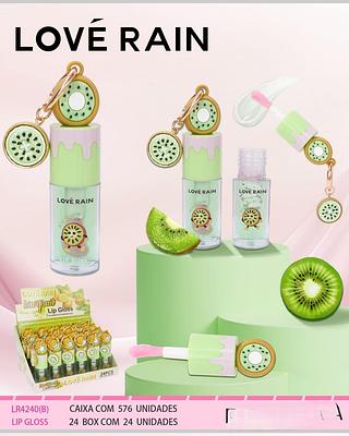 Love rain Lip gloss 🥝 box 24 pçs