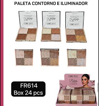 femme paris paleta de contorno box 24 pç