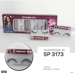 Sabrina Sato Cilios Postico box 10 pc