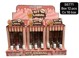 sarahs beauty kit labial box 12 pc
