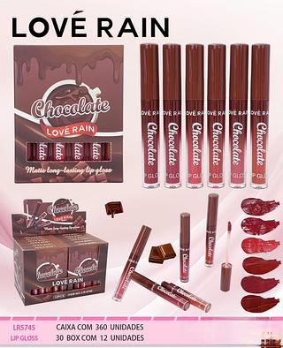 love rain lit gloss box 12 pç