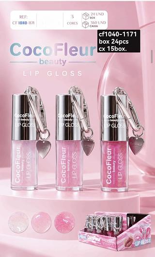 cocofleur lip gloss box 24 pç
