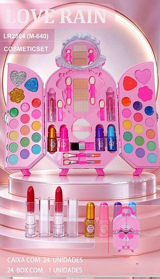 love rain kit infantil box 24 pç