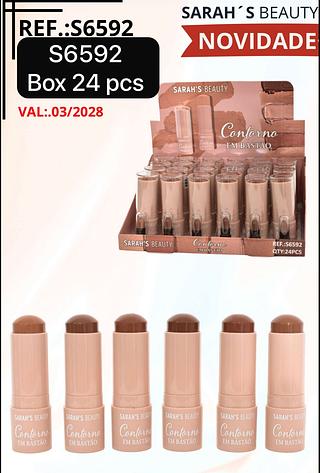 Sarah´s Beauty Contorno em Bastão box 24 pçs