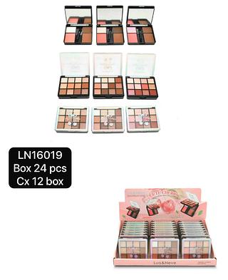 Lua&Neve Paleta de Sombra box 24 pçs