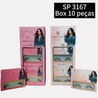 ssabrina sato cilios 1 par box 10 pç