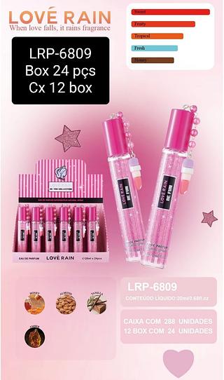 love rain perfume box 24 pç
