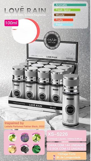 love e rain perfume box 12 pç