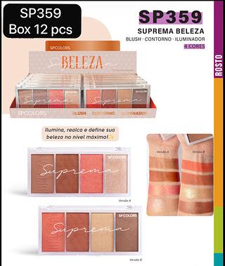 SP COLORS PALETA MUTIFUCIONAL BOX 12 PÇ