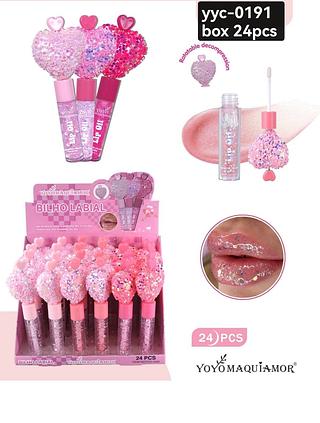 yoyo lip glloss box 24 pç