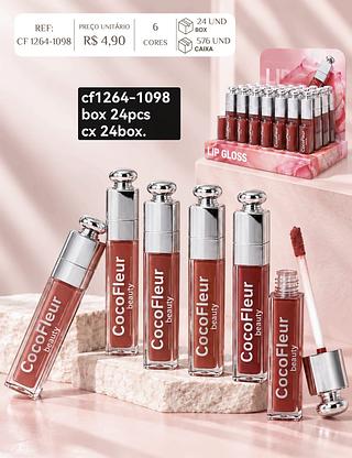 Cocofleur Lip gloss box 24 pçs