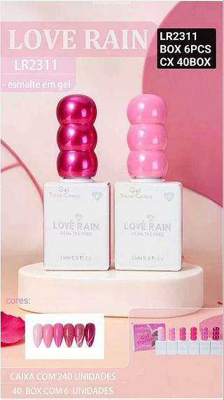 love rain esmalte box 6 pç