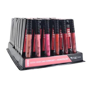 Box 48 Batom Líquido 24 Horas Confort Hidratação 710 A 715 Max Love