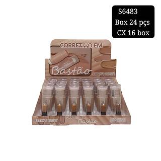 sarahs beauty corretivo em bastao box 24 pç