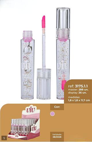 VIVSI LIP GLOSS MAGICO BOX 36 PÇ