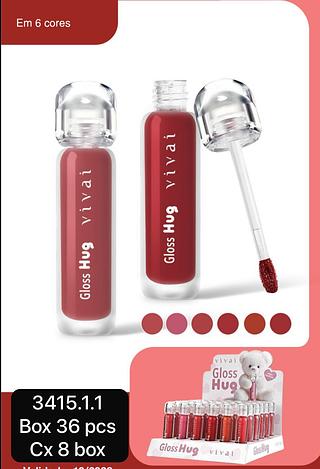 vivai lip gloss box 36 pç