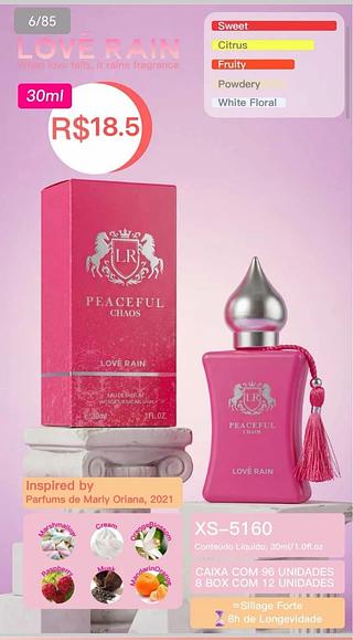 LOVE RAIN PERFUME BOX 12 ´PÇ