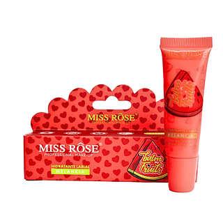 Hidratante Labial Balm Fruits Sem Glitter sabor MELANCIA - Miss Rôse