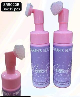 Sarah´s Beauty Mousse de Limpeza Facial Doce Encanto box 12 pçs