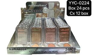 yoyo iluminador box 24 pç