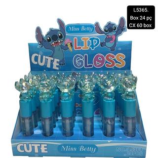 lip gloss lilo stitch box 24 pç