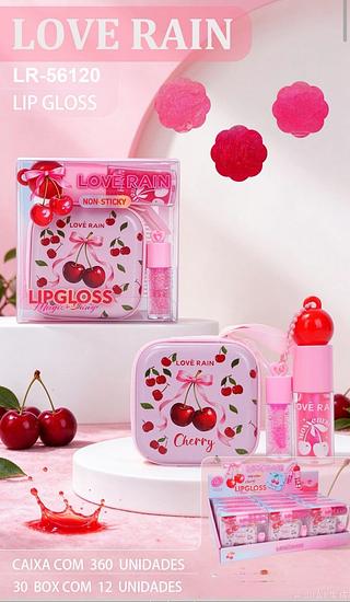 love rain kit magic cereja box 12 pç