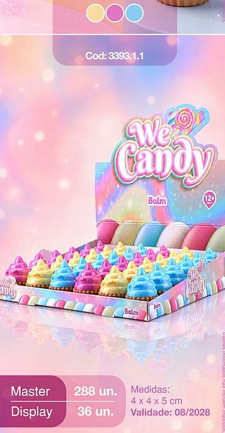 Vivai Lip balm box 36 pçs
