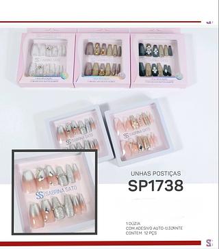 Sabrina sato unhas box 12 pc