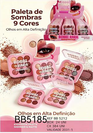 Bobbi rara paleta de sombras box 24 pçs
