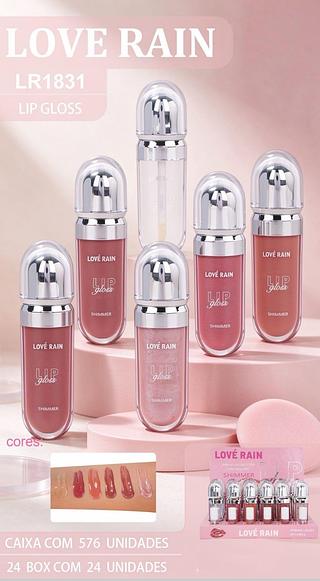 love rain lip gloss box 24 pç