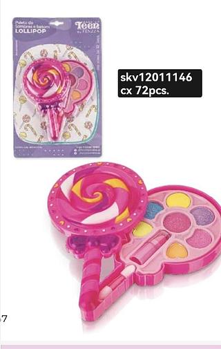 fenzza paleta infantil cx 72 pç