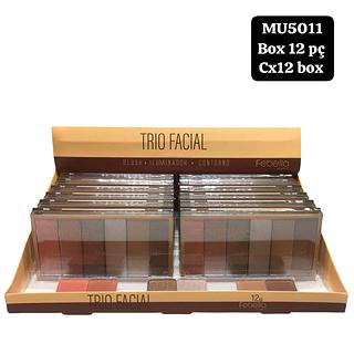 Febella trio facial box 12 pç