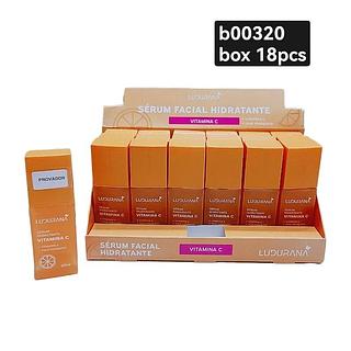 LUDURANA SERUM FACIAL HIDRATANTE VITAMINA C BOX/18pç