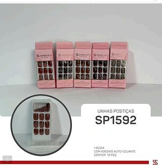 Unha Sabrina sato box 12 pc