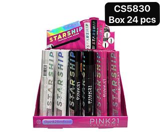 pink21 mascara de cilios box 24 pç