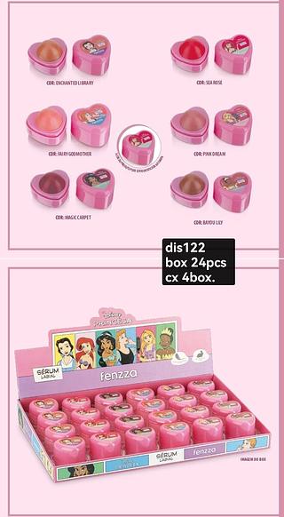 fenzza lip balm box 24 pç
