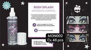 fenzza body splash monster high cx 48 pç