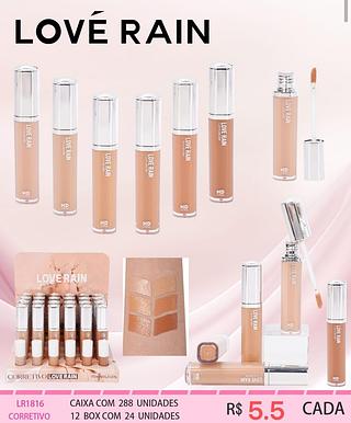Love rain corretivo box 24 pçs