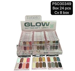 febella paleta de sombra box 24 pç