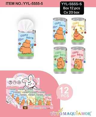 Yoyo Maquiamor Lenço Umedecido box 12 pçs