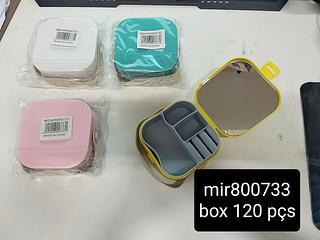 miravia porta joia com espelho box 12 pç