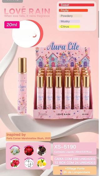 love rain perfume box 24 pç